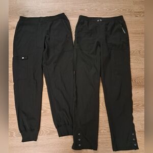 4 pairs Scrub Pants Bundle Jogger Dickies Med Couture Elle Scrub Star Small